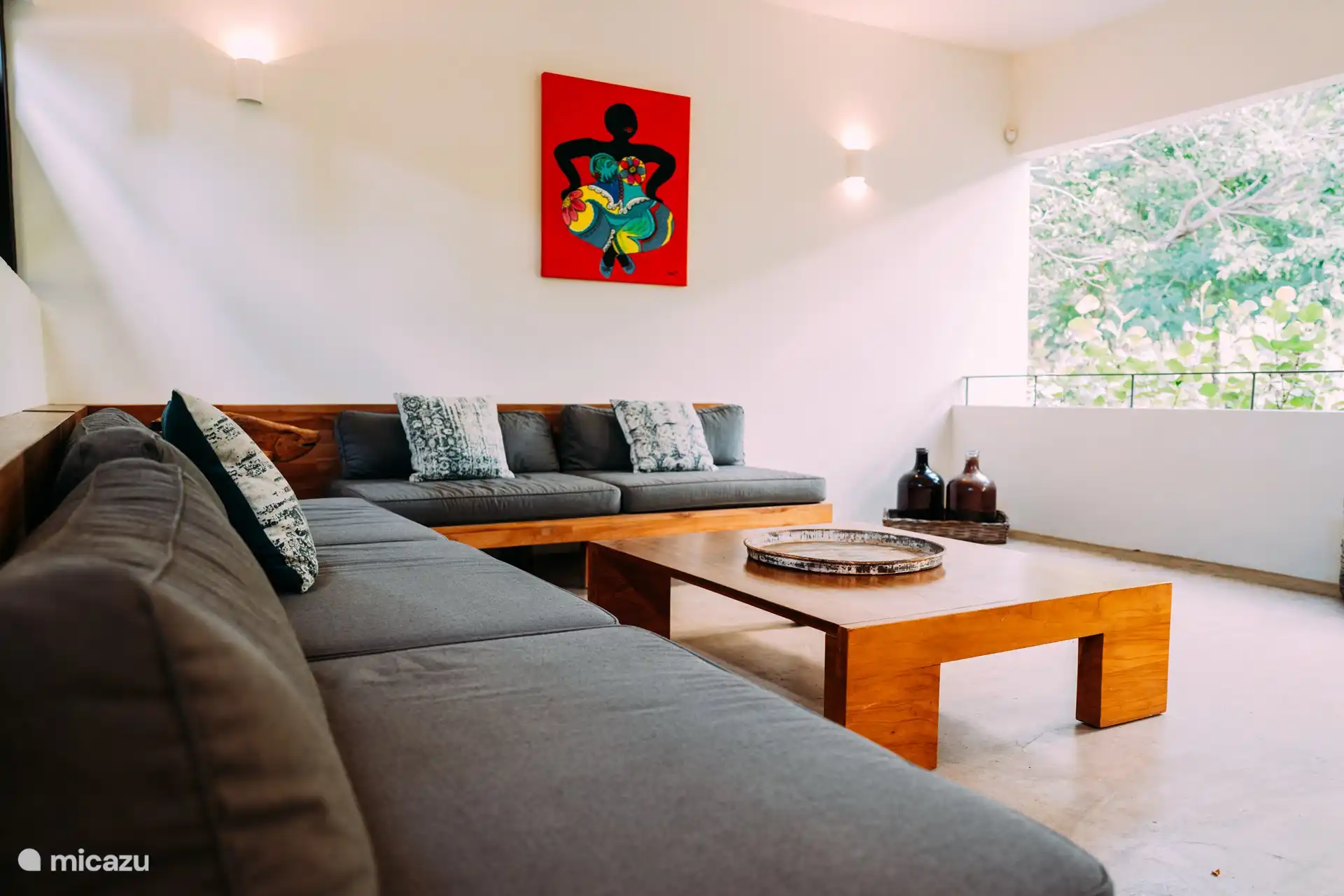 Ein schöner Loungebereich.