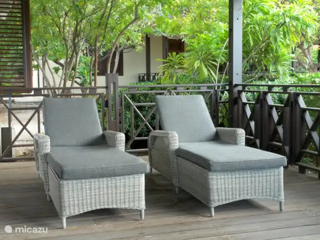 Location de Vacances Curaçao, Curaçao-Centre, Blue Bay, villa - Villa BlueBay à 50m de la plage des palmiers Transats sur terrasse spacieuse