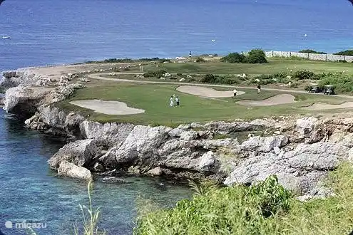 One of the holes of the beautiful 18 hole golf course