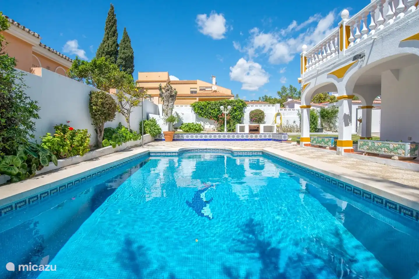 Piscine chauffée. Toute l’année 29 degrés