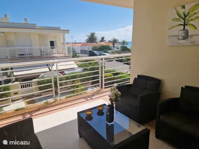 Casa Pescador 'Gonzales 71' en España, Costa del Azahar, Vinaroz - apartamento Precioso balcón con salón y vistas al mar