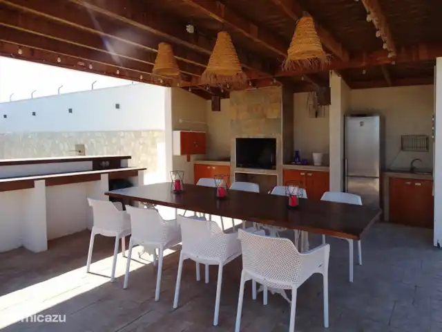 Casa Perdiz | Espagne, Costa Blanca, La Marina - finca Cuisine extérieure spacieuse avec de nombreux sièges