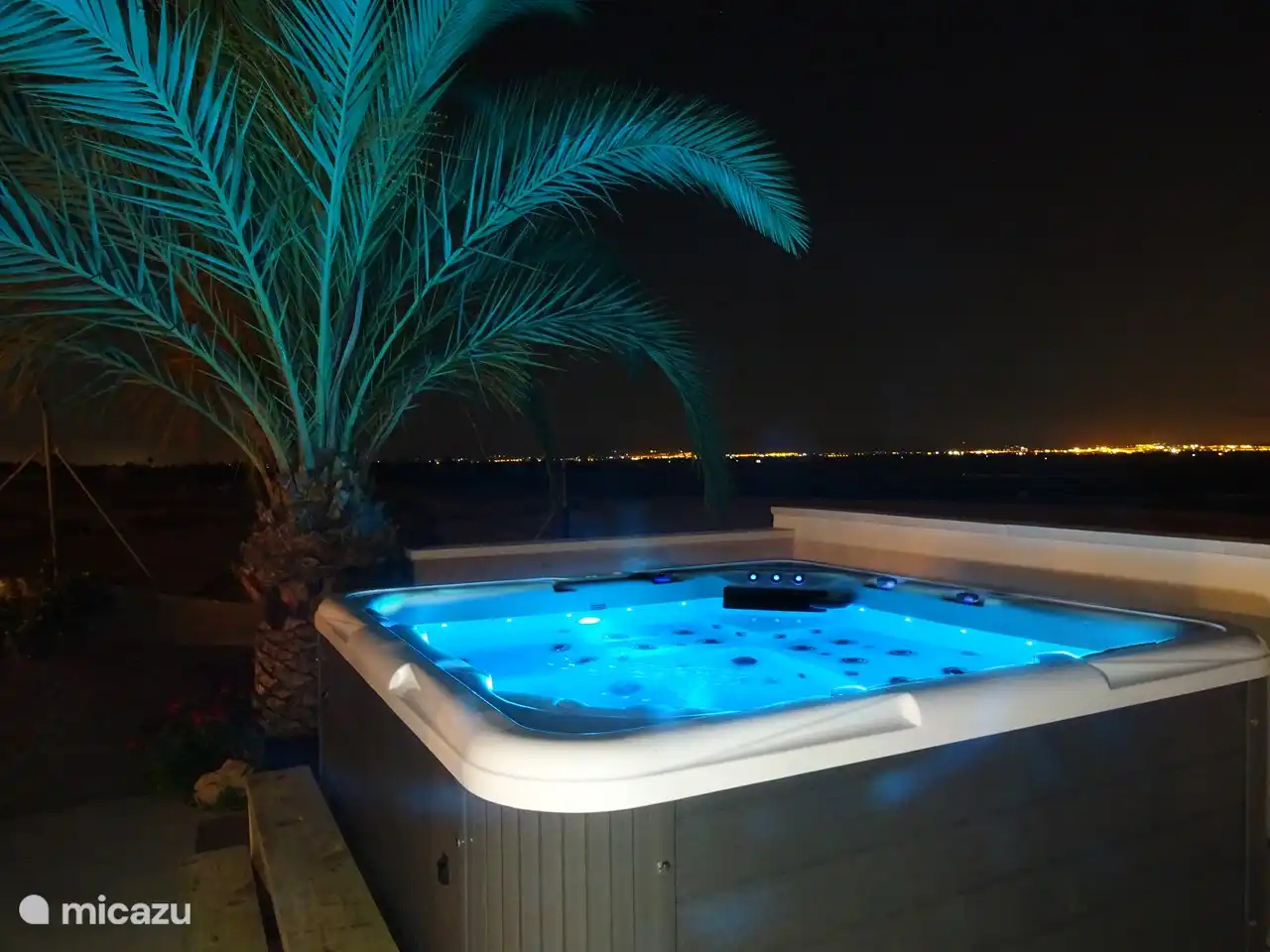 Whirlpool mit schöner Aussicht