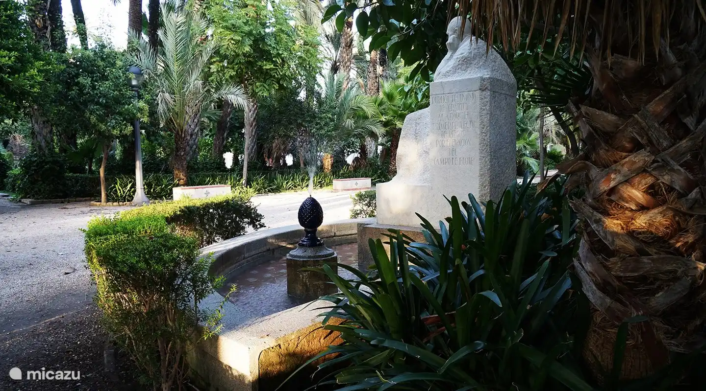 Palmeral of Elche ist ein fantastisch schöner Palmenpark, in dem viele lustige Dinge besichtigt werden können.