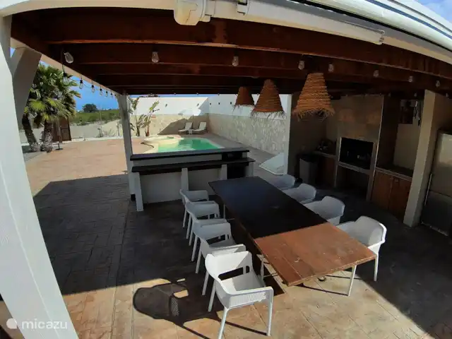 Casa Perdiz | Espagne, Costa Blanca, La Marina - finca Cuisine extérieure spacieuse avec barbecue (avec ancienne piscine)
