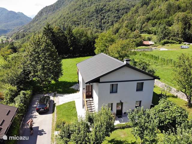 Holiday home in Slovenia, Julian Alps, Kobarid - holiday house Hisa Smast