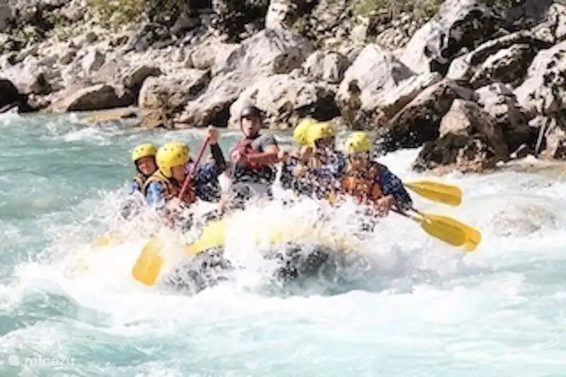 Rafting auf der Soca