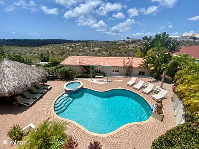 Vakantiehuis Curaçao, Banda Ariba (oost), Jan Thiel - penthouse Penthouse app 5 great vieuw