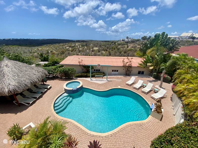 Vakantiehuis Curaçao, Banda Ariba (oost), Jan Thiel Penthouse Penthouse app 5 great vieuw