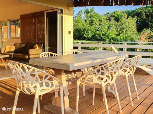 Location de Vacances Curaçao, Banda Ariba (est), Jan Thiel, appartement - Appartement Curaçao App (3) terrasse