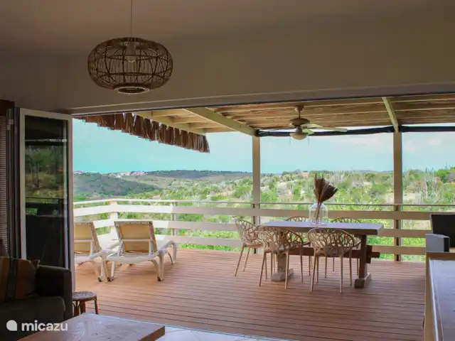 Location de Vacances Curaçao, Banda Ariba (est), Jan Thiel, appartement - Vacances à Curaçao adaptées aux enfants (4) terrasse
