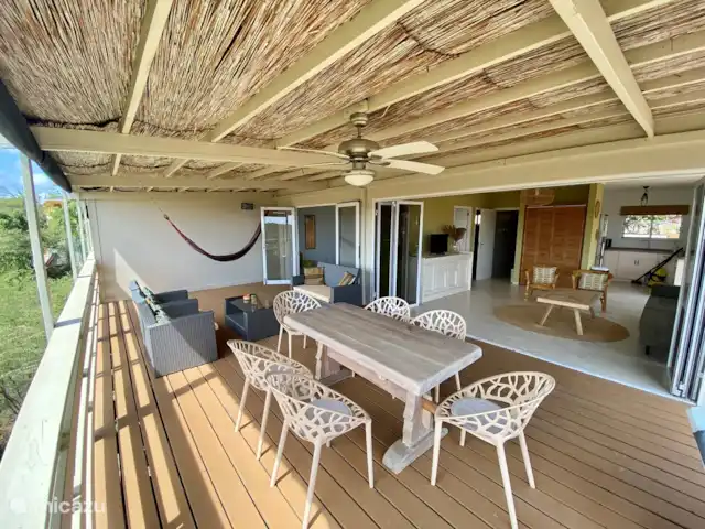 Location de Vacances Curaçao, Banda Ariba (est), Jan Thiel, appartement - Vacances à Curaçao adaptées aux enfants (4) vue terrasse