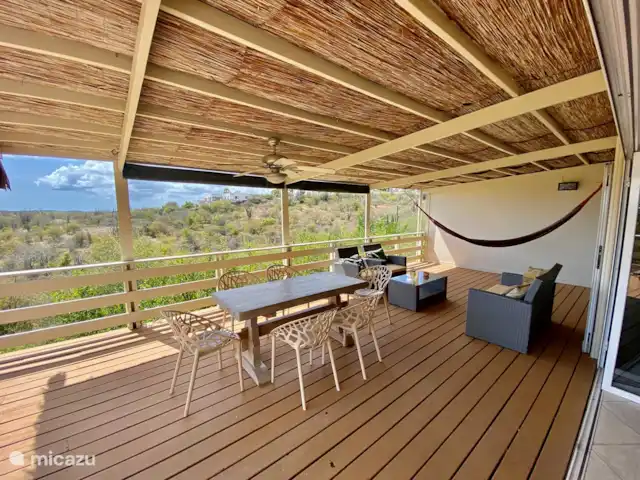 Location de Vacances Curaçao, Banda Ariba (est), Jan Thiel, appartement - Vacances à Curaçao adaptées aux enfants (4) vue terrasse