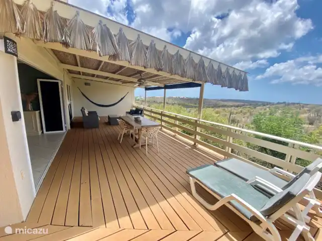 Location de Vacances Curaçao, Banda Ariba (est), Jan Thiel, appartement - Vacances à Curaçao adaptées aux enfants (4) vue terrasse