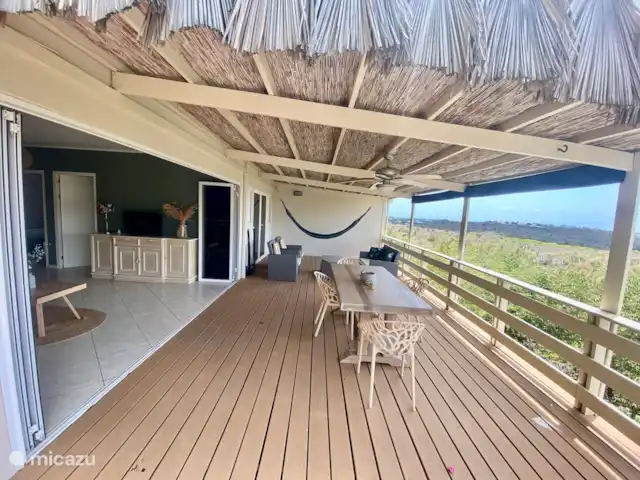 Location de Vacances Curaçao, Banda Ariba (est), Jan Thiel, appartement - Vacances à Curaçao adaptées aux enfants (4) vue terrasse