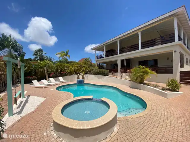 Location de Vacances Curaçao, Banda Ariba (est), Jan Thiel, appartement - Vacances à Curaçao adaptées aux enfants (4) piscine