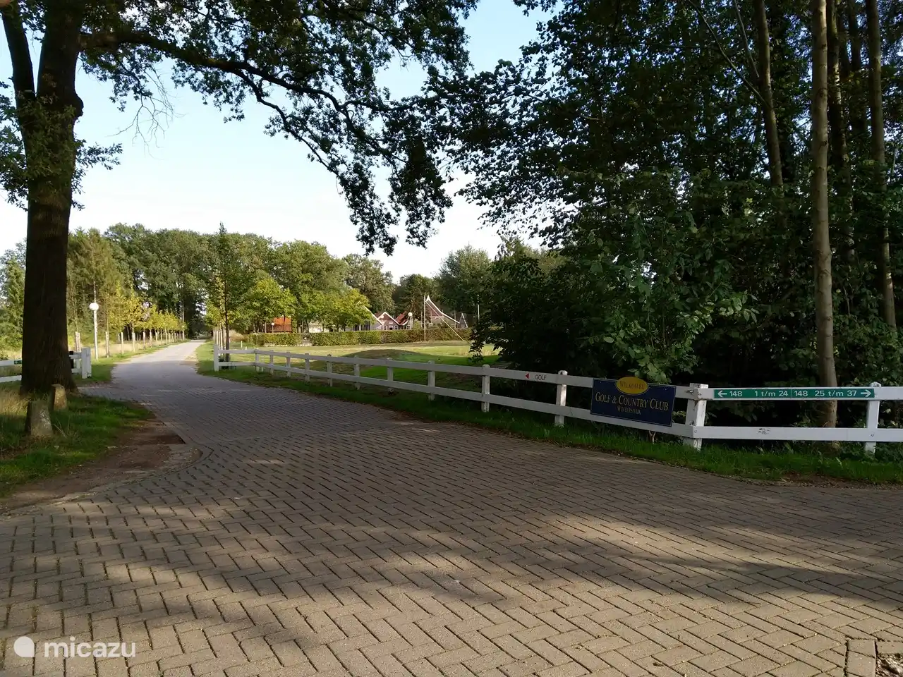 Die Beschilderung im Park ist sehr klar