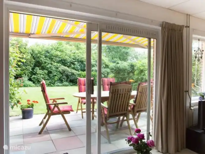 blick auf den garten