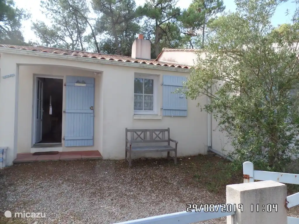 Terras voor het huis