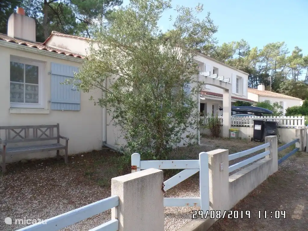 Terras voor het huis