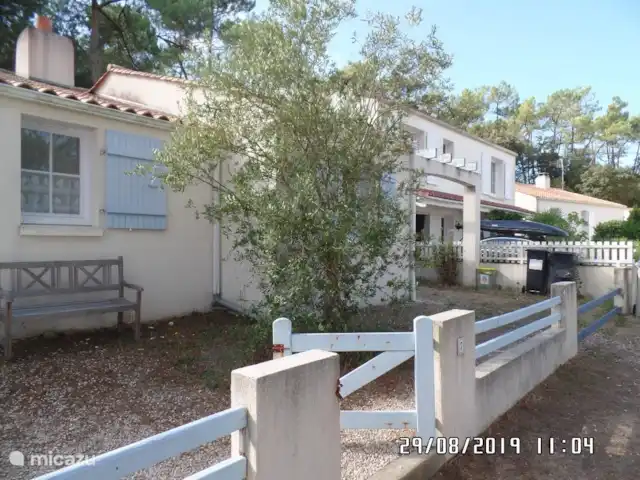 Maison Lavande | France, Vendée, La Tranche-sur-Mer - maison de vacances Terrasse devant la maison
