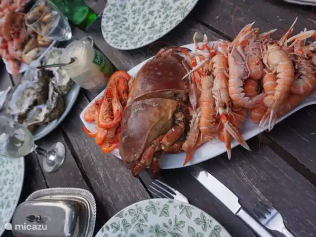 Maison Lavande | France, Vendée, La Tranche-sur-Mer - maison de vacances Dînez comme les dieux en France ! Fruits de mer...
Tellement bon que vous ne les obtenez nulle part ailleurs si rapidement. Tout simplement un plaisir et à des prix abordables. La sélection du supermarché local vous étonnera !