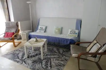 Ferienwohnung Belgien, Belgische Küste, Koksijde appartement Die weiße Möwe Leben mit Schlafcouch