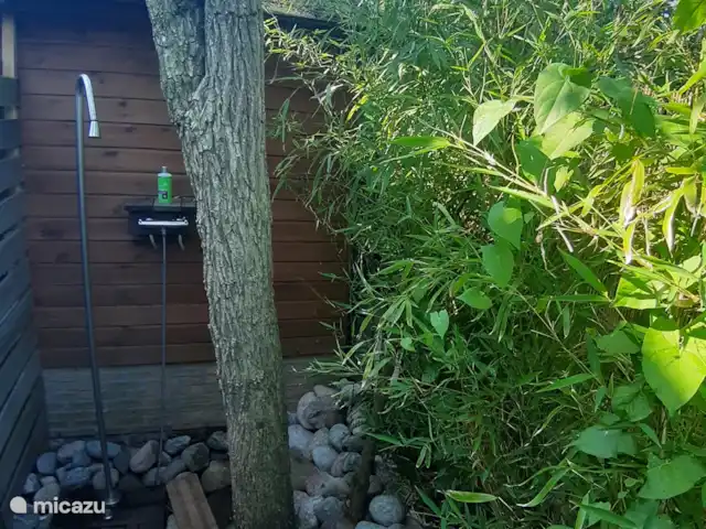Location de Vacances Pays-Bas, Hollande du Nord, Schoorl, maison de vacances - Ecole Ecolodge de Parel Douche extérieure avec eau chaude