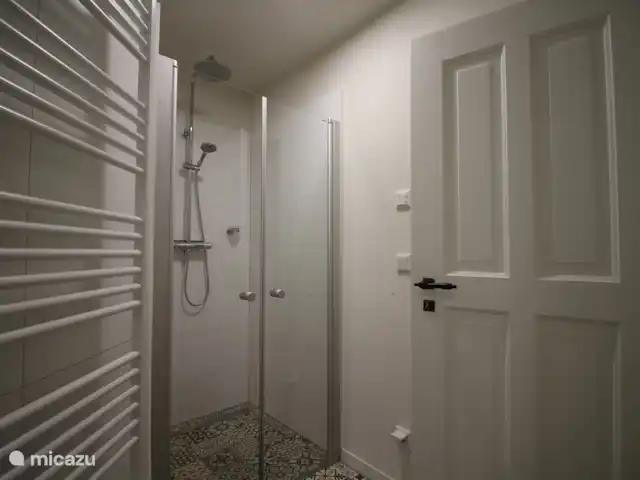 Felsenkeller Bilatal Rosengarten en Alemania, Sajonia, Rosenthal-Bielatal - apartamento El cuarto de baño