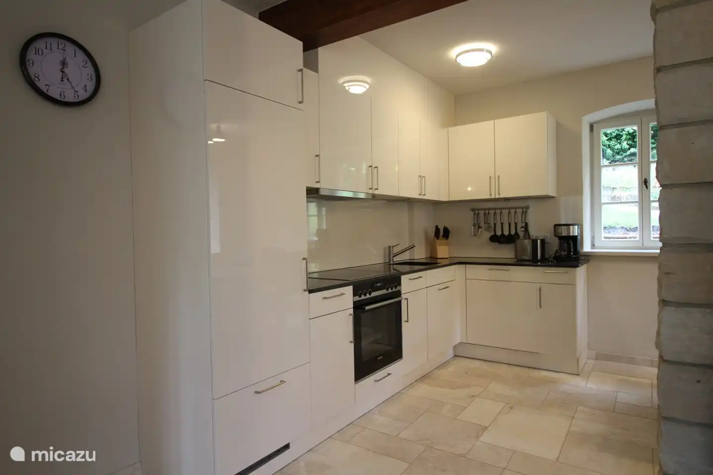 Die luxuriöse offene Küche