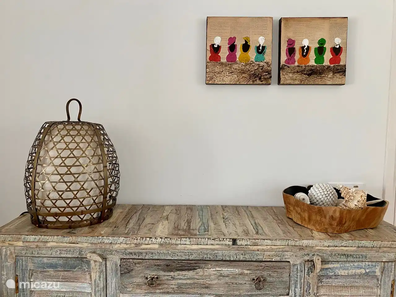 Décoration dans la salle à manger