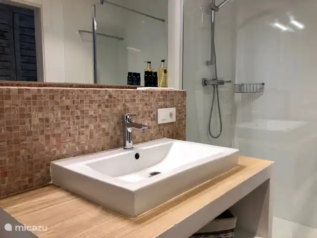 Villa Mimosa : Zeezicht & Natuur huren in Spanje, Costa Blanca, Benissa - villa Badkamer