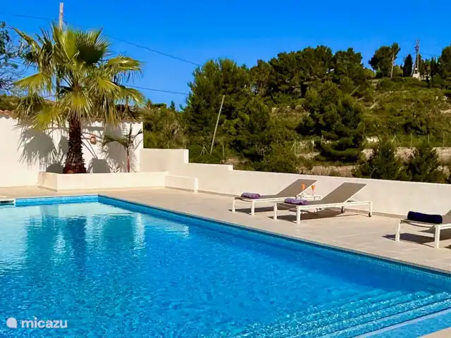 Villa Mimosa : Zeezicht & Natuur huren in Spanje, Costa Blanca, Benissa - villa zwembad