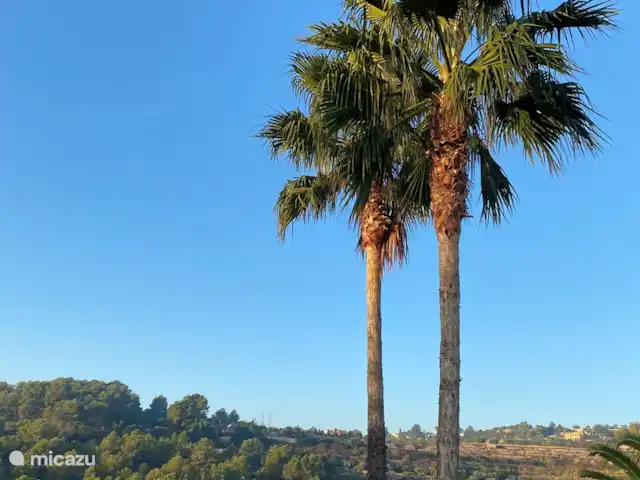 Villa Mimosa : Zeezicht & Natuur huren in Spanje, Costa Blanca, Benissa - villa Zicht naar het westen