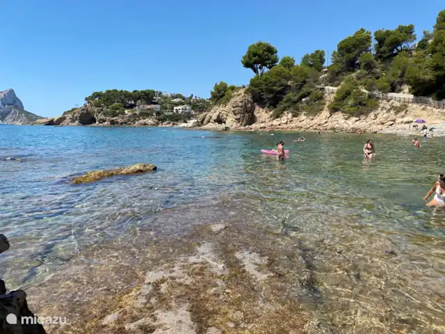 Villa Mimosa : Zeezicht & Natuur huren in Spanje, Costa Blanca, Benissa - villa Snorkeling at Cala Es Pinets