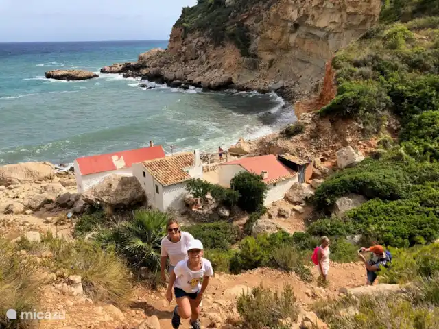 Villa Mimosa : Zeezicht & Natuur huren in Spanje, Costa Blanca, Benissa - villa Familie wandeling in de heuvels achter Moraira