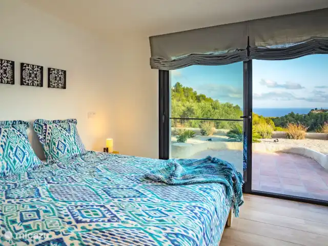 Villa Mimosa : Zeezicht & Natuur huren in Spanje, Costa Blanca, Benissa - villa bedroom