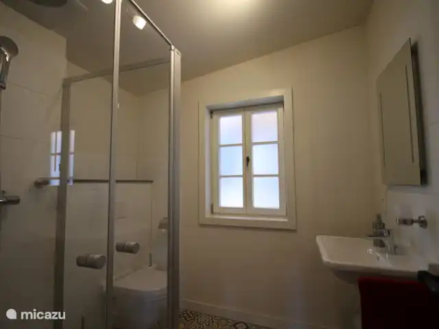 Felsenkeller Bielatal Nachbar | Allemagne, Saxe, Rosenthal-Bielatal - appartement La salle de bain attenante