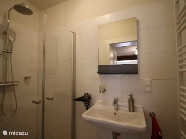 Felsenkeller Bielatal Nachbar | Allemagne, Saxe, Rosenthal-Bielatal - appartement La deuxième salle de bain