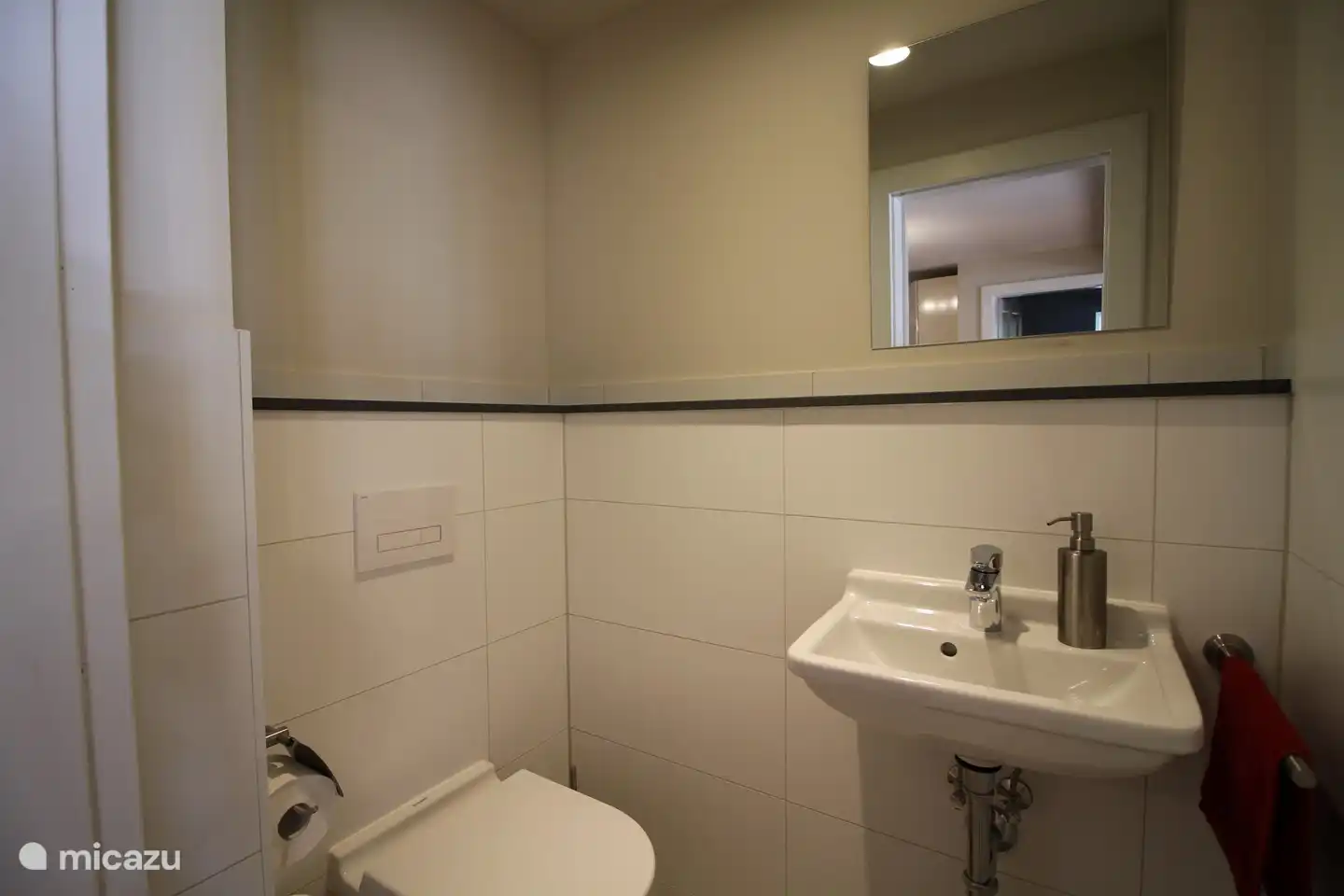 Die separate Toilette