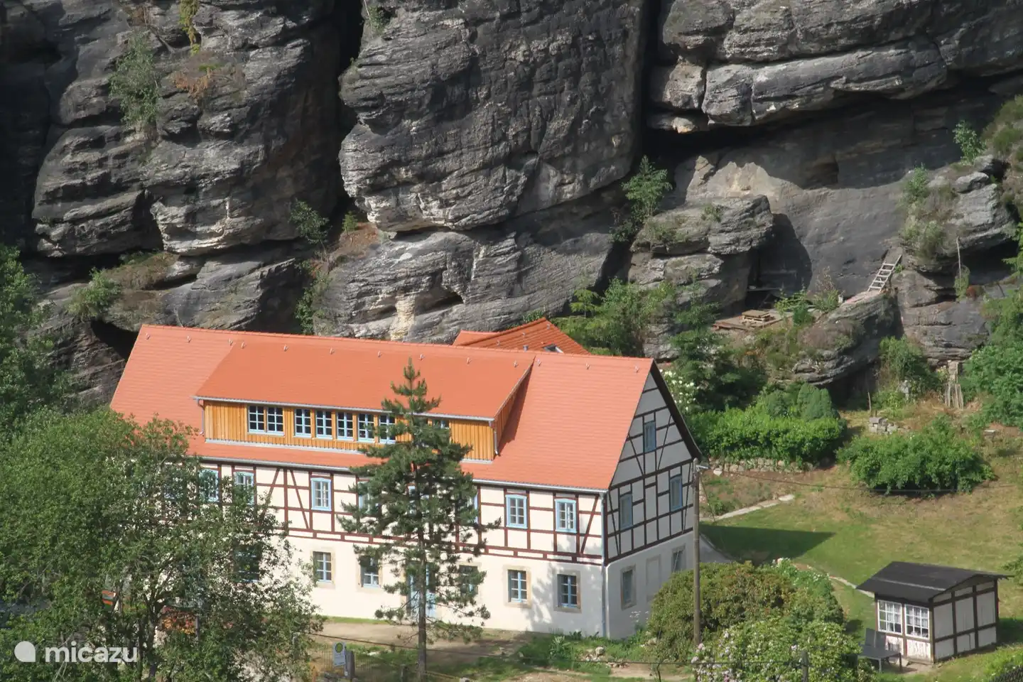 Felsenkeller Bielatal Sachsenstein in Deutschland, Sachsen, Rosenthal-Bielatal - appartement
