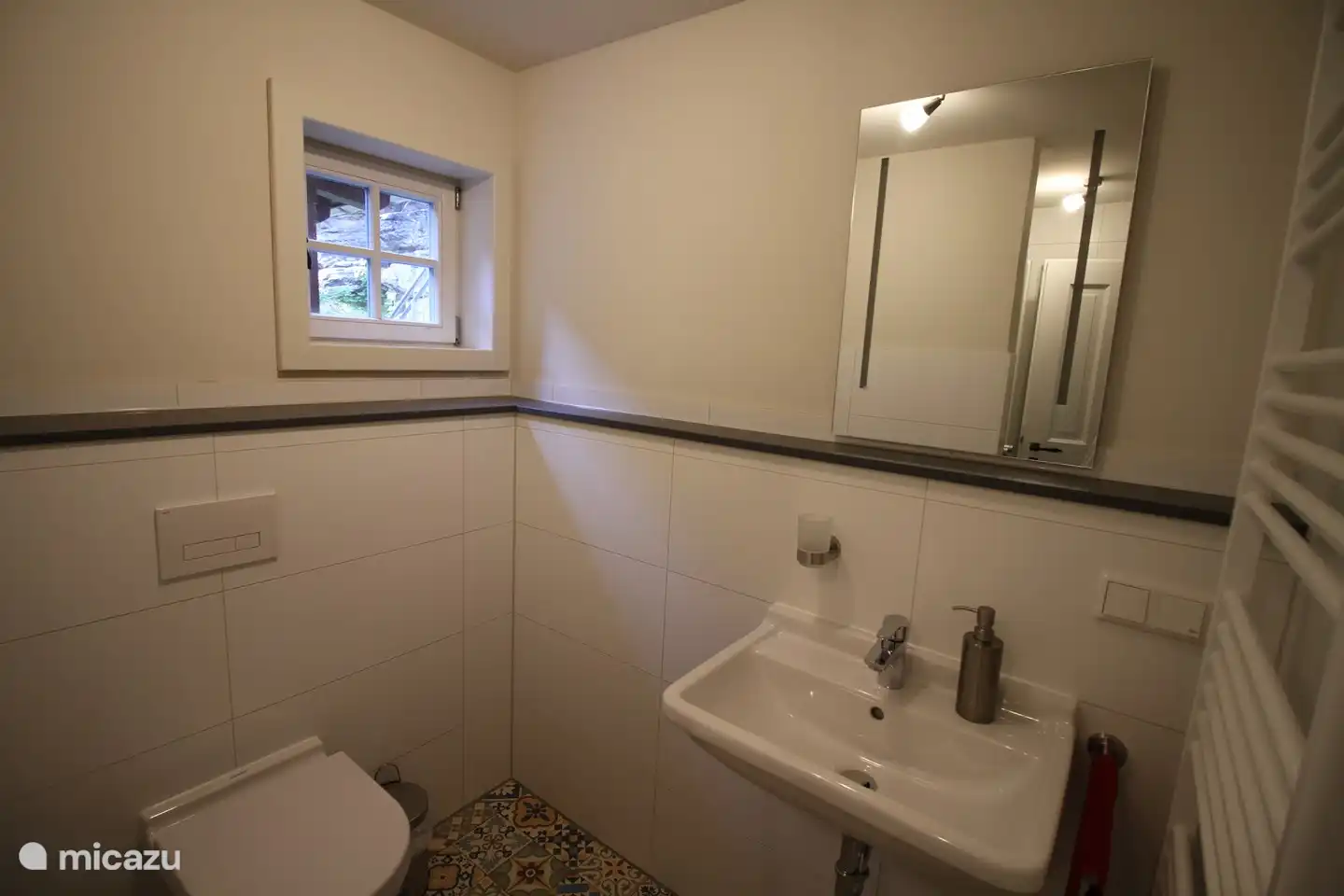 Das erste Badezimmer