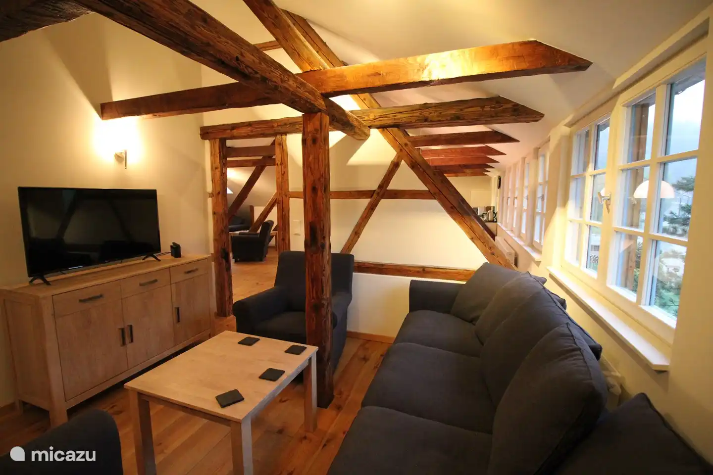 Der zweite Sitzbereich zum Wohnzimmer