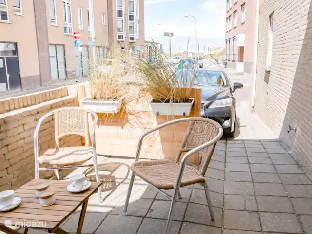 Location de Vacances Pays-Bas, Hollande méridionale, Katwijk, appartement - Beachhouse Anna parking privé ! Siège à l'avant avec vue sur le boulevard