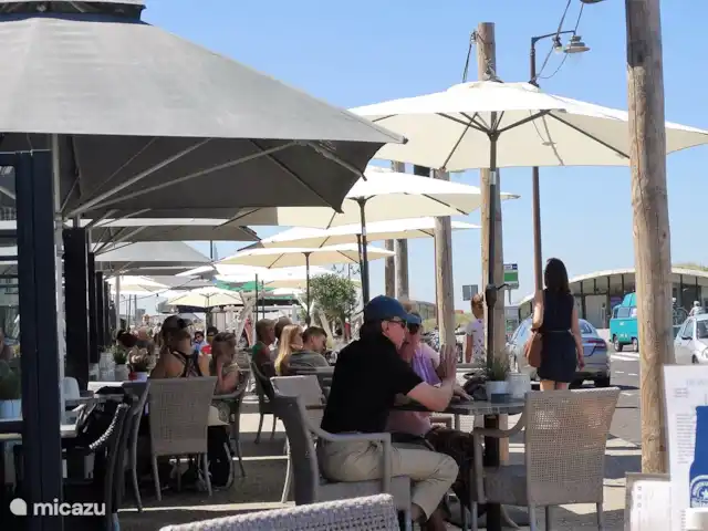 Location de Vacances Pays-Bas, Hollande méridionale, Katwijk, appartement - Beachhouse Anna parking privé ! Terrasses au coin de la maison de vacances