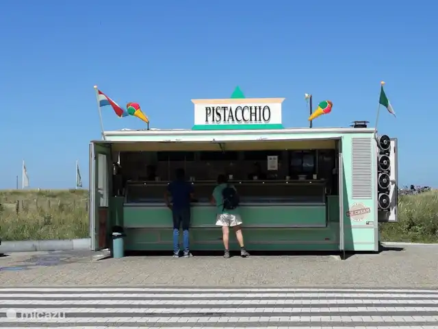 Location de Vacances Pays-Bas, Hollande méridionale, Katwijk, appartement - Beachhouse Anna parking privé ! Stand de crème glacée de l'autre côté de la rue