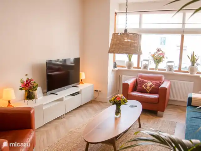 Location de Vacances Pays-Bas, Hollande méridionale, Katwijk, appartement - Beachhouse Anna parking privé ! Le salon