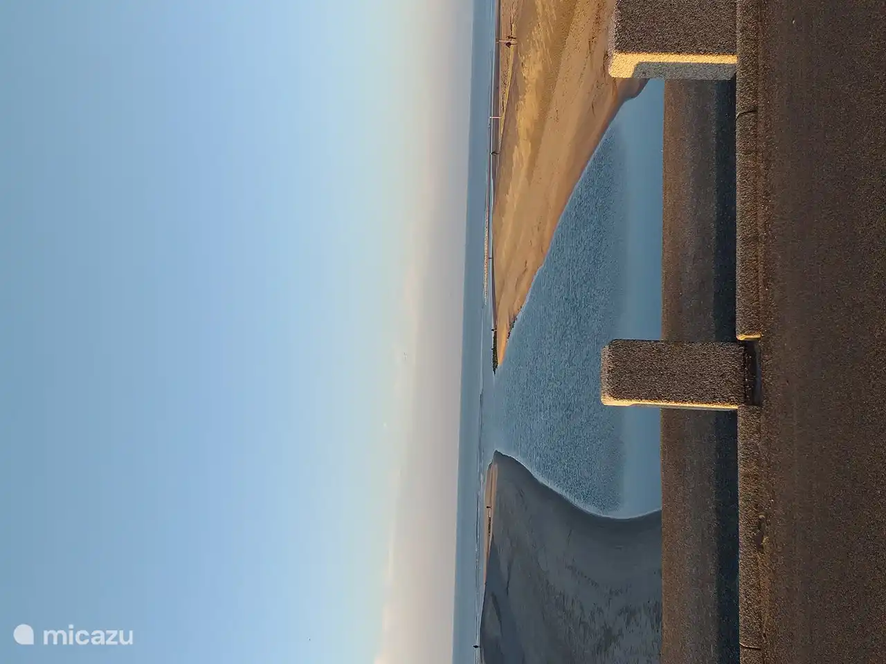 In Katwijk mündet der Rhein in die Nordsee