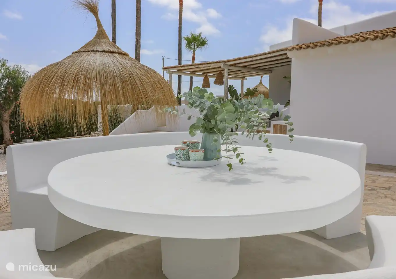 Terrasse de style Ibiza