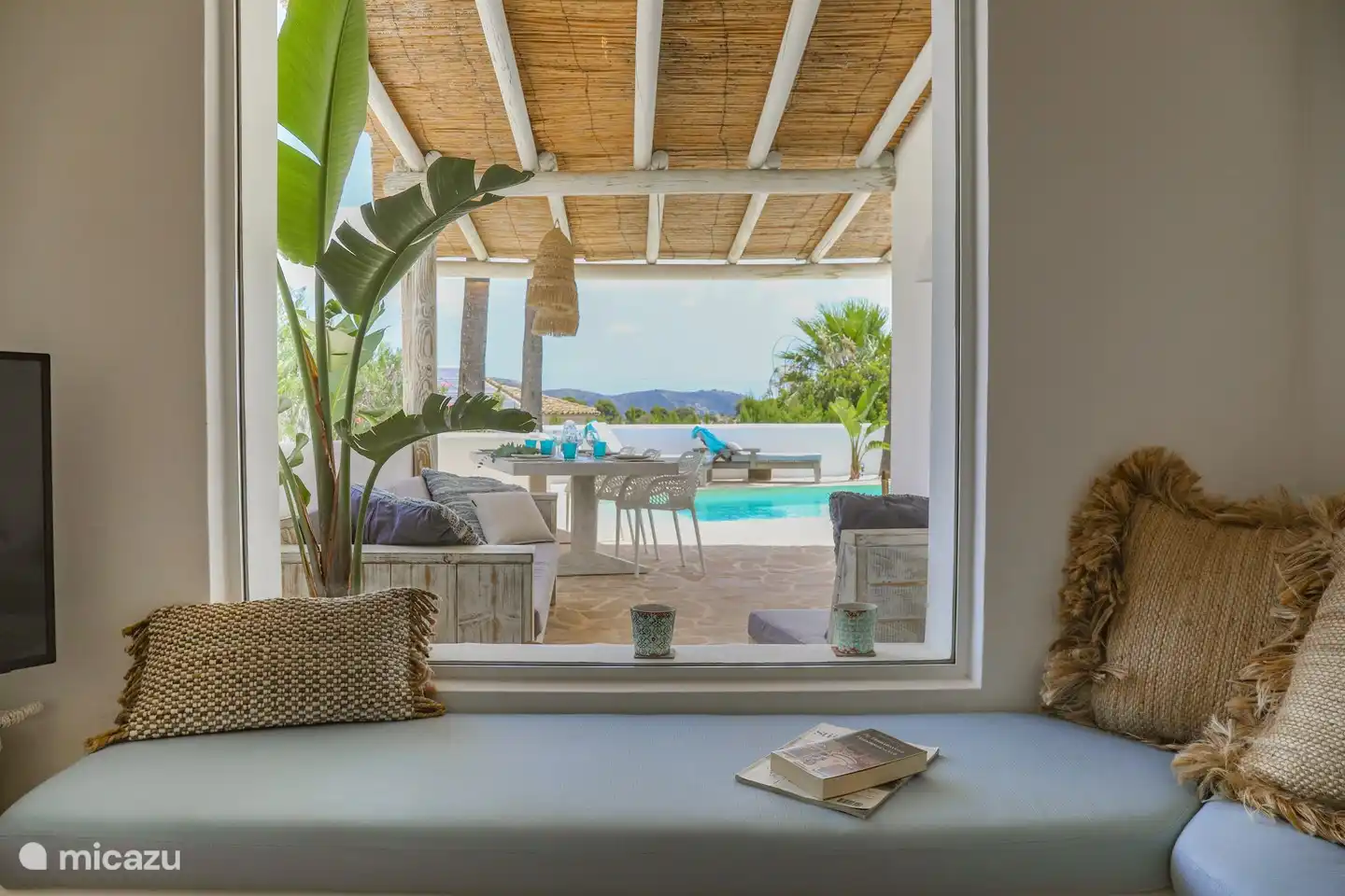 Belle vue depuis le salon.